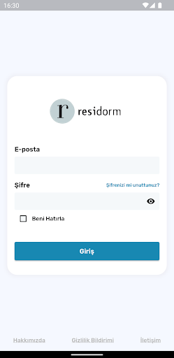 Android application Residorm screenshort
