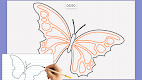 screenshot of Butterfly Draw Step by Step