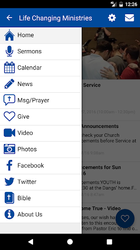 Life Changing Ministries Screen 3