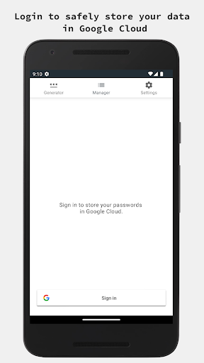 Password Generator Screen 2