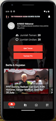 Relawan Ganjar Mahfud Sulsel Screen 3