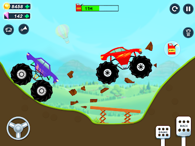 Screenshot 2 Monstruo Camión Niños Juegos android