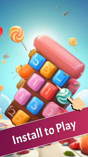 Android application Candy Arcanoid screenshort