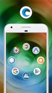 Circly - Round Icon Pack Ekran görüntüsü