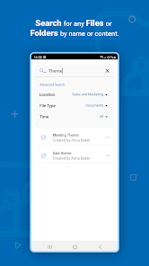 Screenshot 5 Zoho WorkDrive android