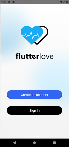 FlutterLove Screen 2