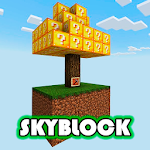 Cover Image of Download Lucky skyblock for minecraft  APK