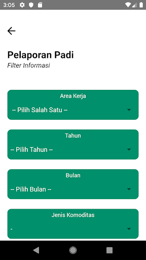 Harga Tani - Petugas Screen 3