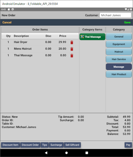 EzSalon Salon and Spa appointment management