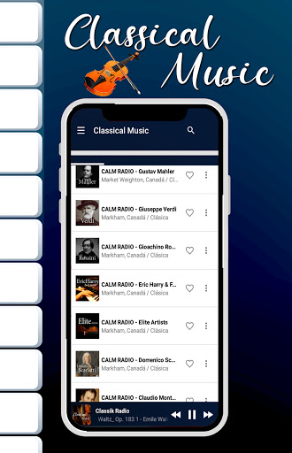 Classical Music Radio Screen 3