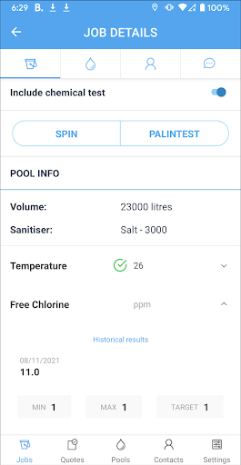 Pooltrackr Screen 3