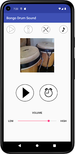 Android application Bongo Drum Sound screenshort