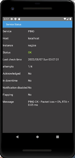 NAGMON Screen 2