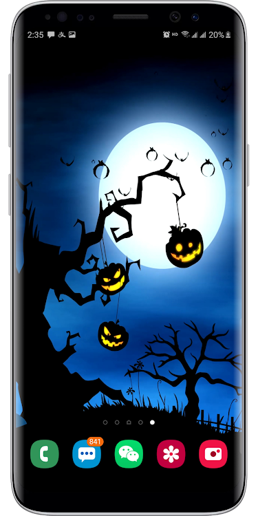 Halloween Live Wallpaper Video - 1.0 - (Android)