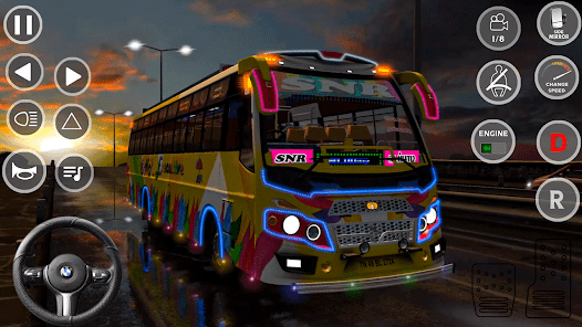 Captura de Pantalla 14 Autobús Transporte: Real Sim android