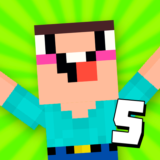 Noob vs Pro 5: Herobrine logo