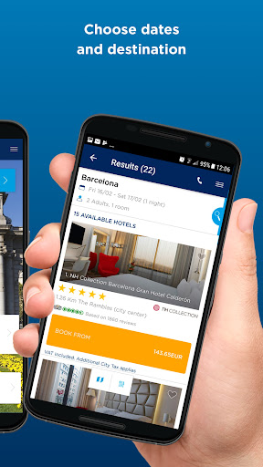 NH Hotel Group–Book your hotel Screen 2
