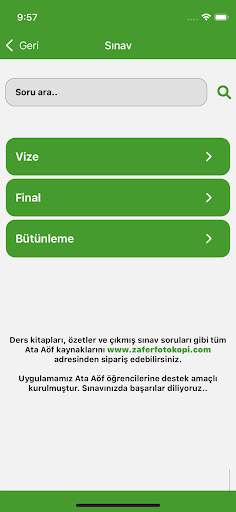VİP Ata Aöf Çıkmış Sorular Screen 3