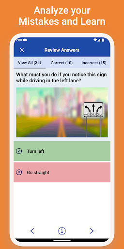 MO DOR Drivers License Test Screen 3