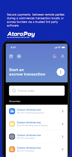 Android application AtaraPay screenshort