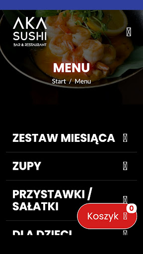Aka Sushi Otwock Screen 2