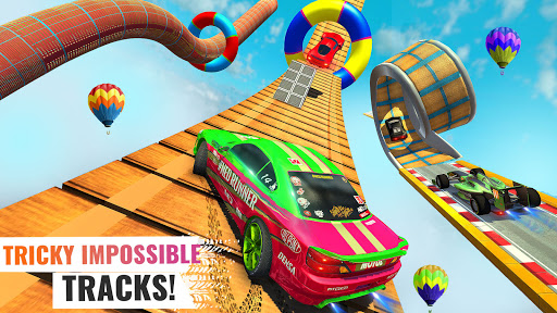 Sports Car Crazy Stunts 2020- Mega Ramp Car Games  screenshots 7