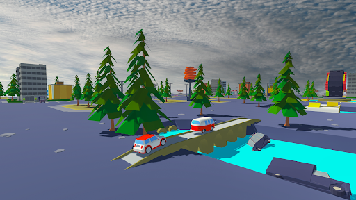 Vice Citi 3D Police Car Chase