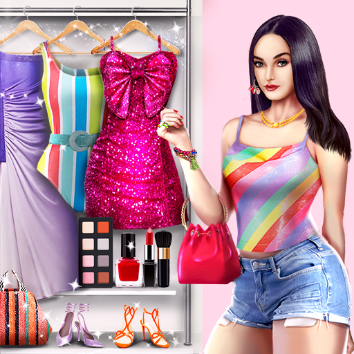 Versão antiga de Covet Fashion, o jogo de moda