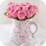 Pink Flower Live Wallpaper icon