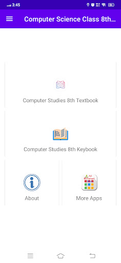 Android application Computer Science 8th SNC screenshort