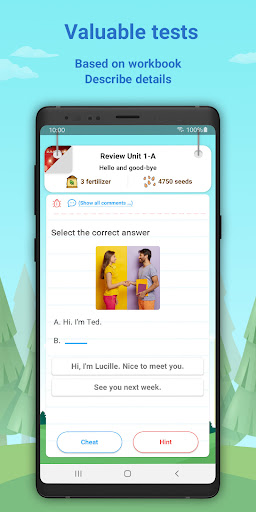 Wordy Smart Workbook Screen 3