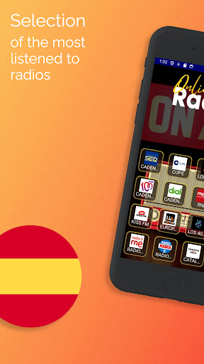Android application Radio Online Spain - Live FM screenshort
