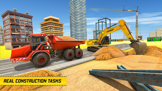 Sand Excavator Simulator 3D - Sand Truck Simulator 2.0.2 APK + Mod (Unlocked) for Android