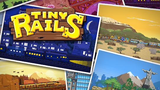 Download Tiny Rails v2.10.06 MOD APK (Unlimited Money) Free For Android 8