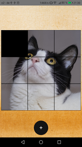 Android application Cats Sliding Puzzle screenshort