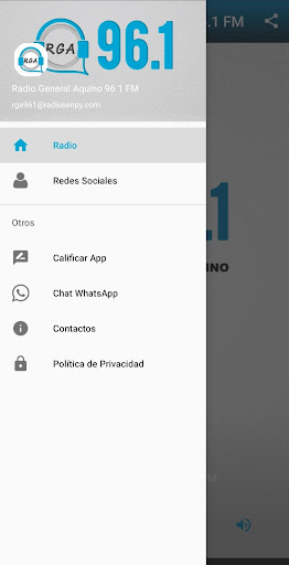 Radio General Aquino 96.1 FM Screen 3