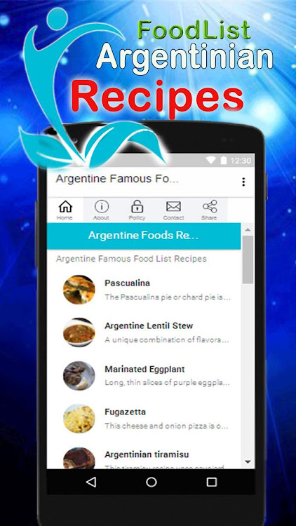 Argentine Famous Food Recipes - 3.18 - (Android)