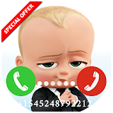 Fake Call From Baby Boss Free Prank 2017 icon