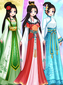 Anime Doll Dress up Girl Games  screenshots 1