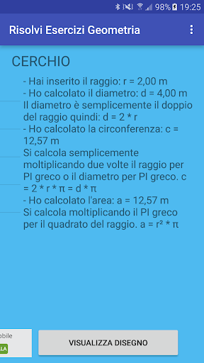 Solve exercises geometry Screen 3