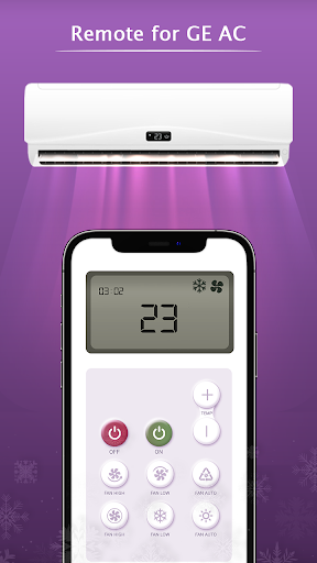 Android application Remote for GE AC screenshort