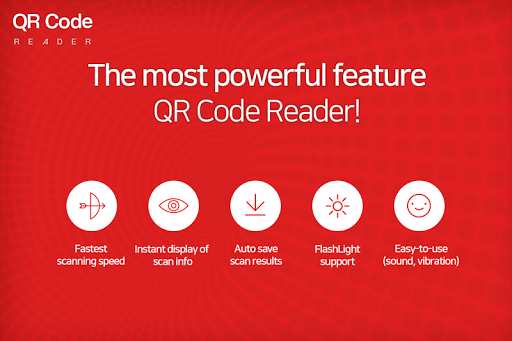 Android application QR Code Reader screenshort