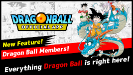 screenshot of Dragon Ball Official Site App