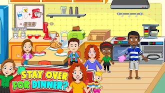 Game screenshot My Town: Friends House Party hack