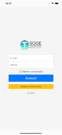 Android application Soge Contabilidade screenshort