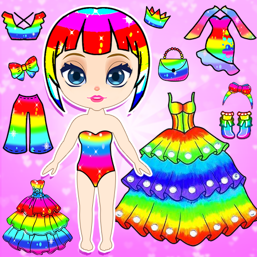 Chibi Fashion Doll Dress Games logo