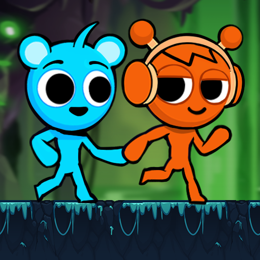 Stick Red Blue: Horror Escape Logo
