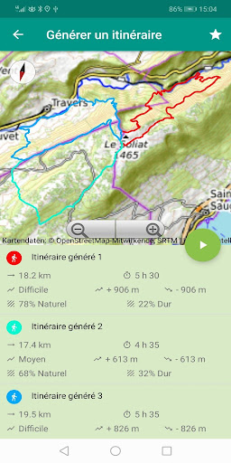 Android application Hikoo 1.3 screenshort