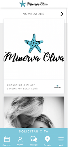 Android application Minerva Oliva Fotografía screenshort