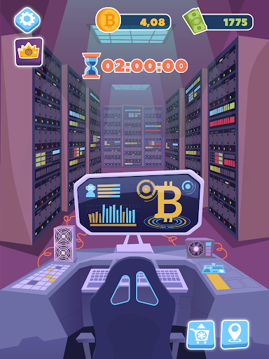 Bitcoin mining: idle simulator - Simulation - games